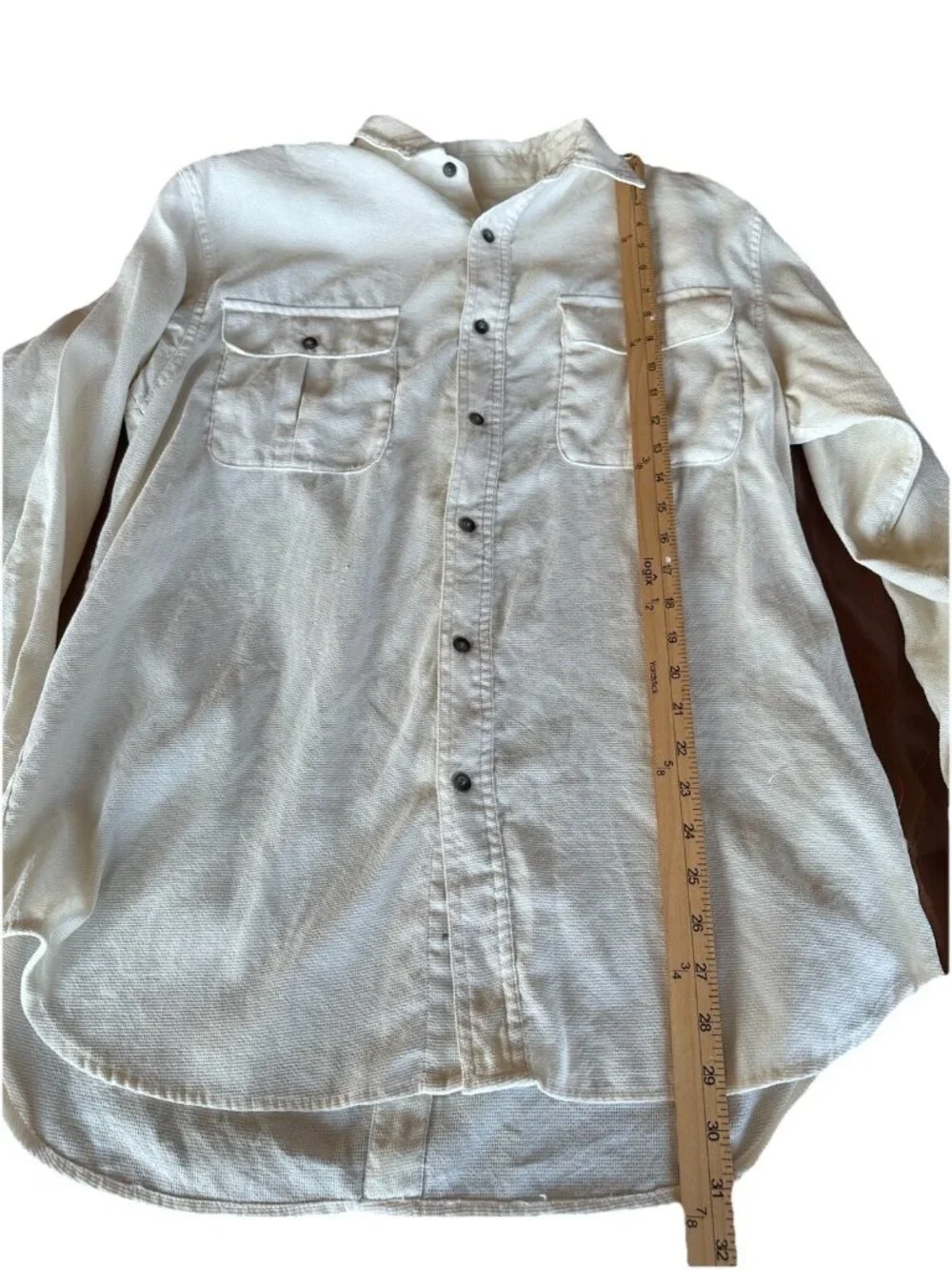 The North Face Men's Lightweight Long-Sleeve Button Up Med Shirt Gorpcore